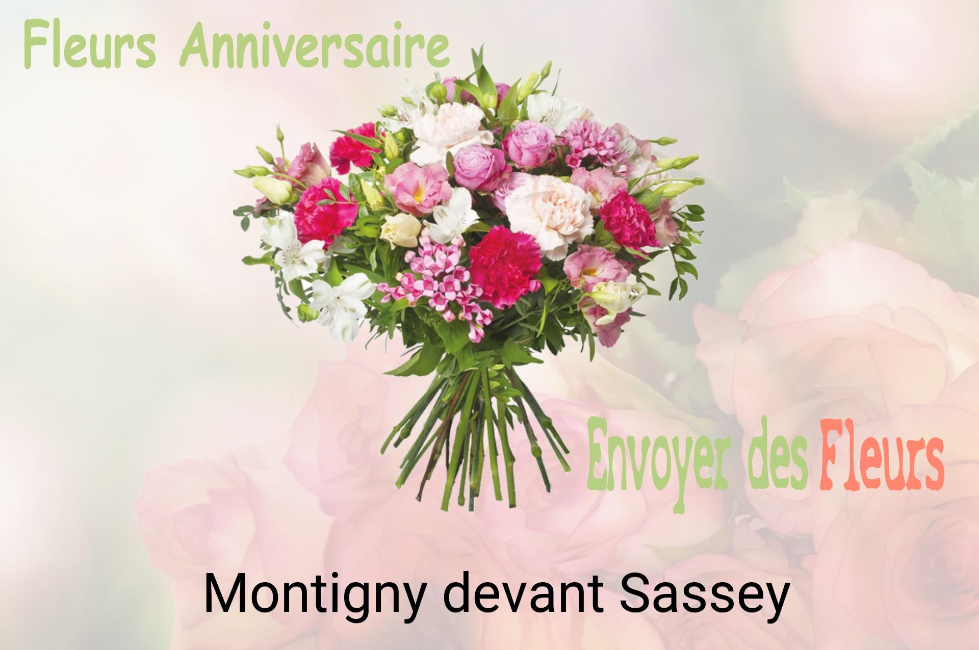 Bouquet de fleurs d’anniversaire livré à Montigny-devant-Sassey